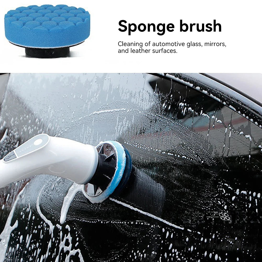 Electric Cleaning Brush 9 in 1 Household Wireless Rotatable 3 Speeds Cleaning Scrubber Tools For Bathroom Kitchen Window Toilet