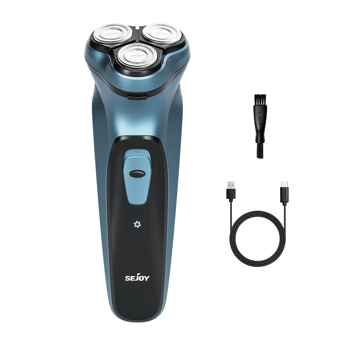 SEJOY Electric Shaver for Men,Hair Trimmer,Nose Hair Scissors,Facial Cleanser, Facial Massager Rechargeable Shaving Machine