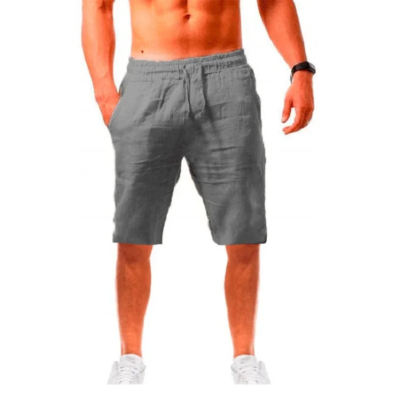 Men's Linen Hawaiian Shorts