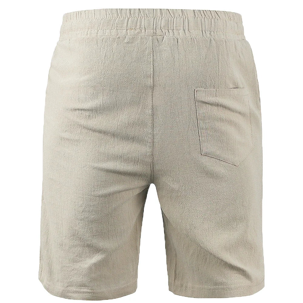 Men's Linen Hawaiian Shorts