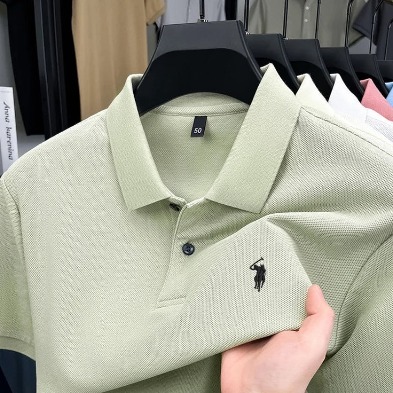 Men's Embroidered Cotton T-Shirt